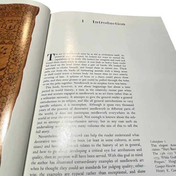 Smithsonian Library Of Antiques Needlework By Adolph S. Cavallo Hardcover 1979 - Picture 13 of 13